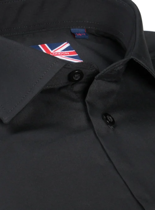 Chemise Habillée -Modeel Egante Magasin A03 SO706 BK