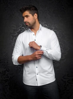 Chemise Unie 'Alexander-SL'