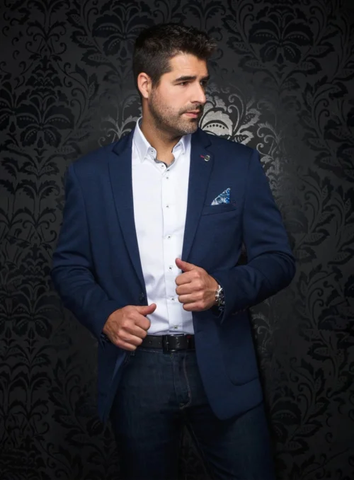 Veston à Faux Uni 'Delon' -Modeel Egante Magasin A23 DELON NY 71626b26 6784 4db0 9ec8 c64882046ffa