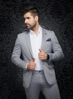 Veston En Tricot 'Giacomo' -Modeel Egante Magasin A23 GIACOMO GY1