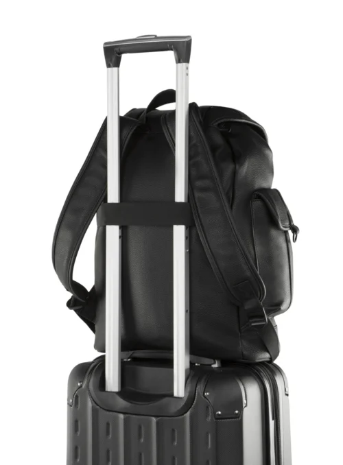 Bugatti Sac à Dos En Cuir Végétalien 'Henry' -Modeel Egante Magasin B21 BKP2517BU BK4