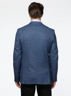 Veston Bleu Royal Texturé -Modeel Egante Magasin B25 4503612E RY3