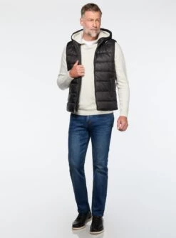 Veste Matelassée Sans Manches -Modeel Egante Magasin B37 CRAWL BK