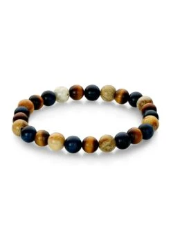 Bracelet De Pierres Précieuses 'Ordine'