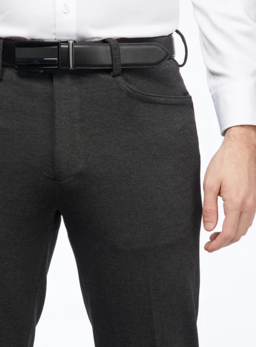 Pantalon Habillé En Sergé Extensible 15 Pantalon Habillé En Sergé Extensible -Modeel Egante Magasin C04 04F22PHT CH scaled