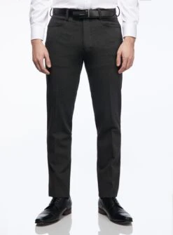 Pantalon Habillé En Sergé Extensible -Modeel Egante Magasin C04 04F22PHT CH2