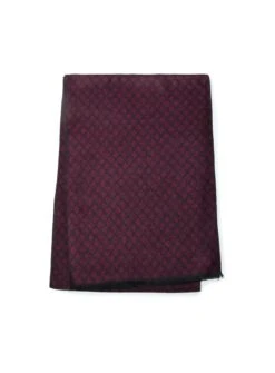 Foulard Bourgogne à Motif Diamants