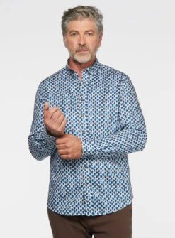 Chemise à Gouttes D'eau Abstrait