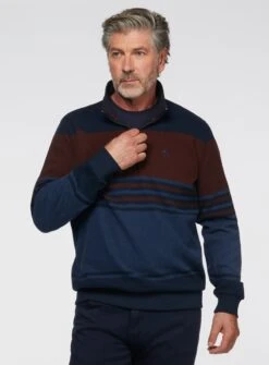 Chandail Denim Et Rouille