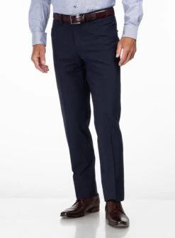 Riviera Pantalon Habillé Uni 'Franco' -Modeel Egante Magasin Complet J02 R3026 NY 1