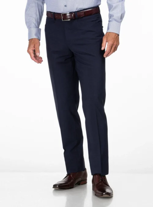 Riviera Pantalon Habillé Uni 'Franco' 12 Riviera Pantalon Habillé Uni 'Franco' -Modeel Egante Magasin Complet J02 R3026 NY 1