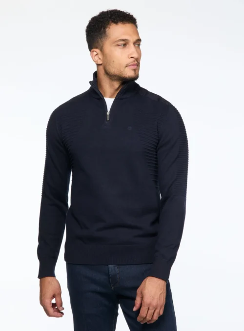 Chandail à Détails Côtelés