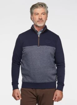 Chandail Marine Et Gris