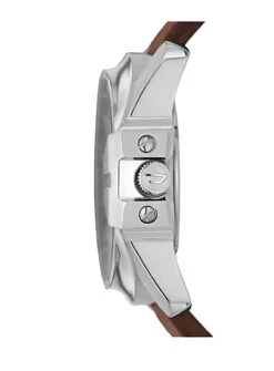 Montre à Trois Aiguilles En Cuir Brun -Modeel Egante Magasin F20 DZ1206 BR2