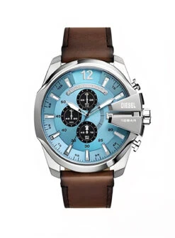 Montre Chronographe à Cadran Bleu