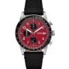 Fossil Montre Rouge Chronographe 'Sport Tourer' -Modeel Egante Magasin F20 FS6086 ZZ1