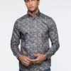 Chemise à Motif De Feux D’artifice -Modeel Egante Magasin G17 2512720 NY