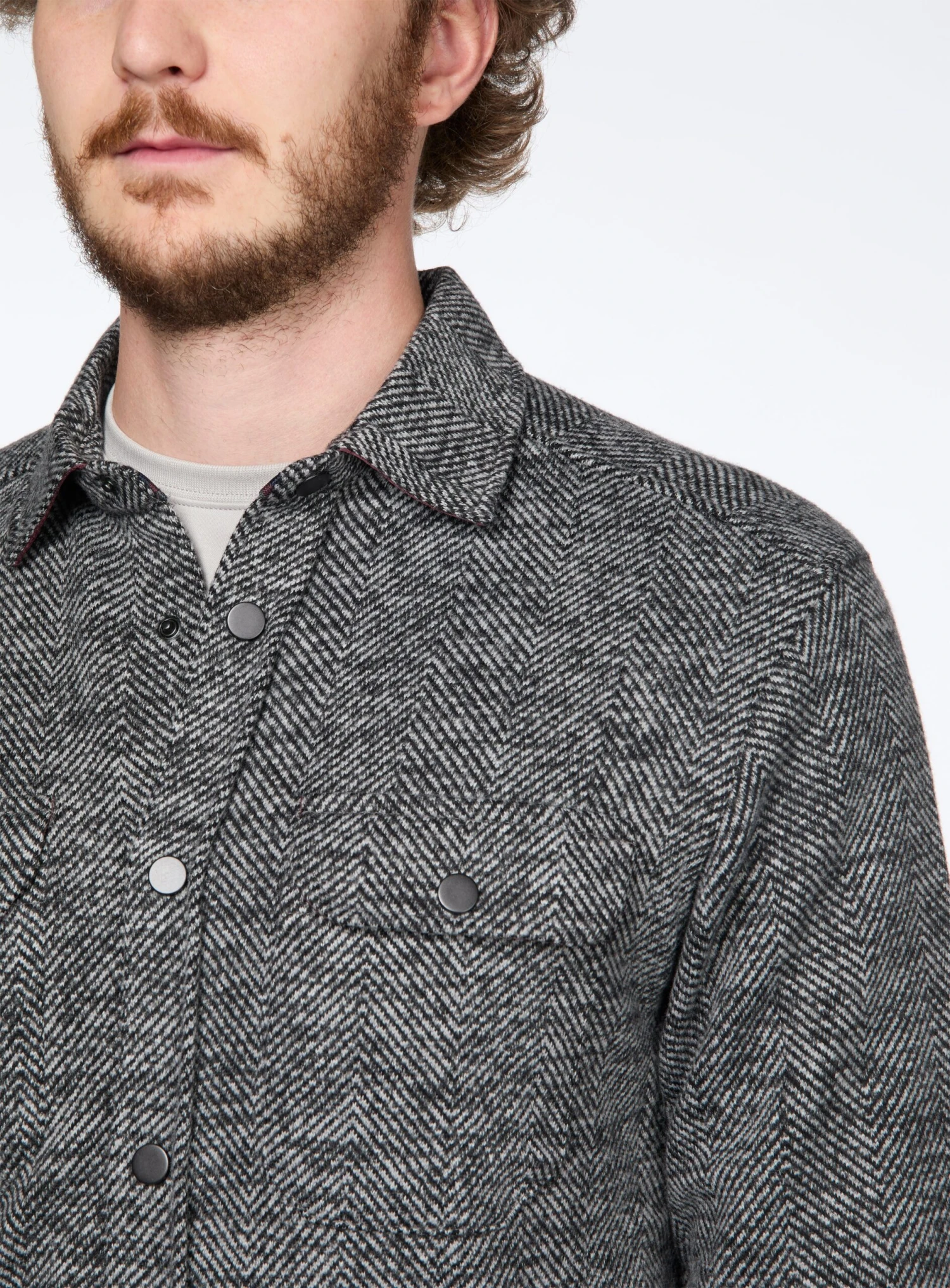 Surchemise à Motif Chevrons 4 Surchemise à Motif Chevrons – Image 2