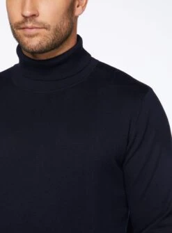 Chandail à Col Roulé En Laine Mérinos -Modeel Egante Magasin H10 4515926 NY2