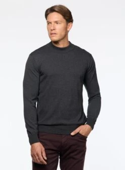 Chandail Uni à Col Montant -Modeel Egante Magasin H10 4515927 CH