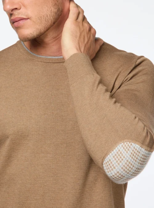 Chandail Avec Empiècement Aux Coudes -Modeel Egante Magasin H10 4515929 TN2 scaled