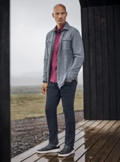 Surchemise à Motif Chevrons