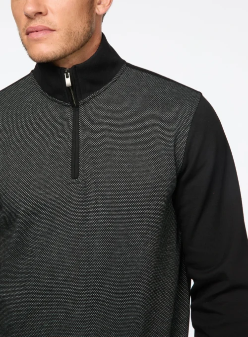 Chandail à Deux Tons -Modeel Egante Magasin H18 4515950 BK2 scaled