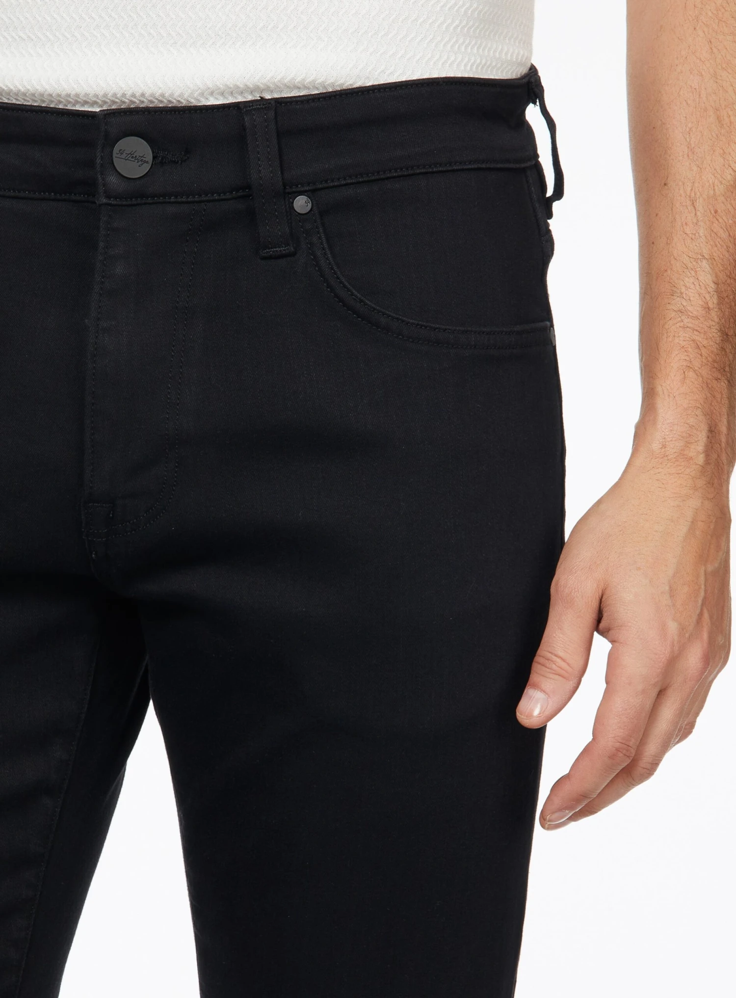 Jeans Noir Urbain 'Cool' 4 Jeans Noir Urbain 'Cool' – Image 2