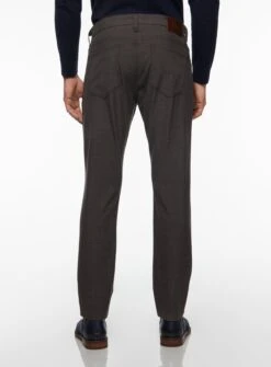 Jeans 'Cool' Brun à Carreaux 7 Jeans 'Cool' Brun à Carreaux -Modeel Egante Magasin H20 001014 87253 BR3