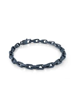 Bracelet En Acier Bleu