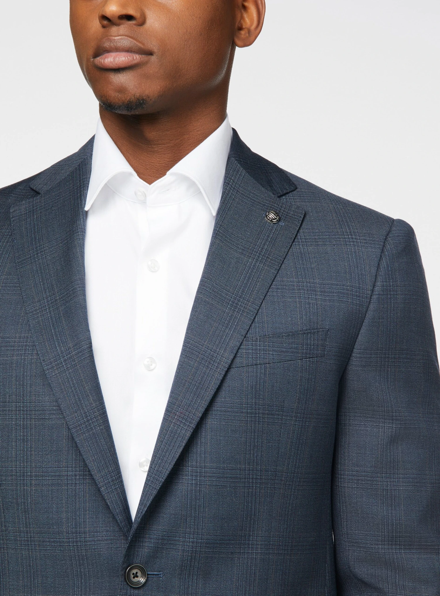 Complet Turquoise à Carreaux 'Esprit' 4 Complet Turquoise à Carreaux 'Esprit' – Image 2