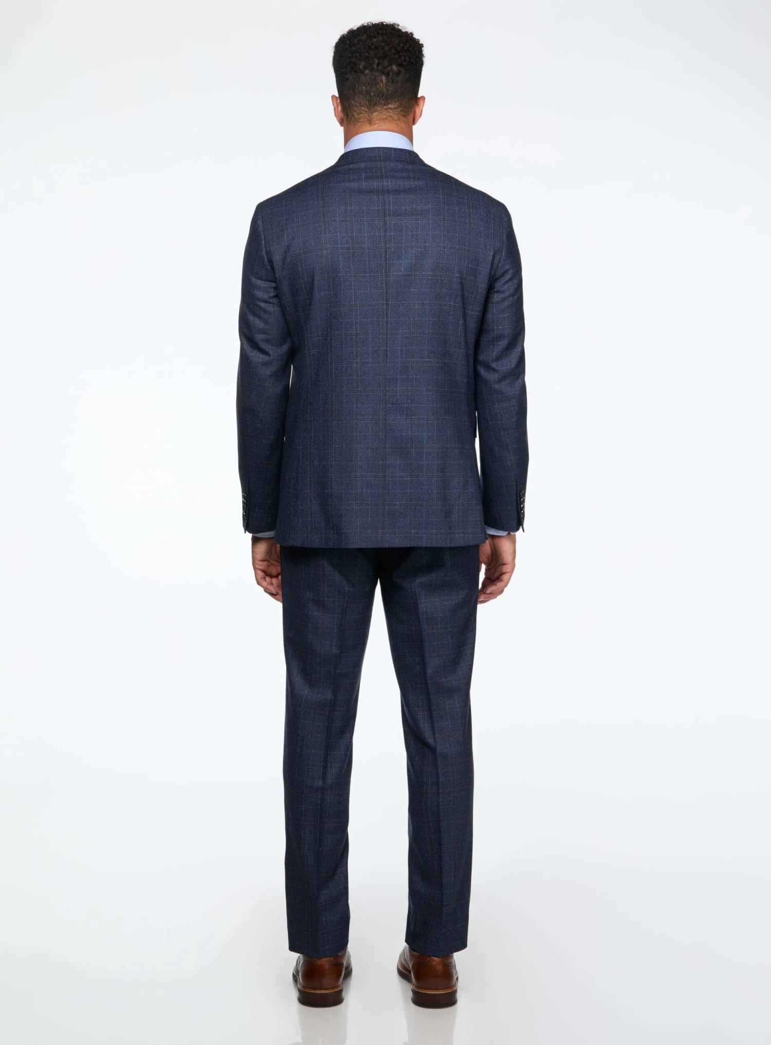 Complet Marine à Carreaux 'Esprit' 5 Complet Marine à Carreaux 'Esprit' – Image 3