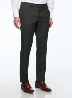 Riviera Pantalon Habillé à Faux Uni