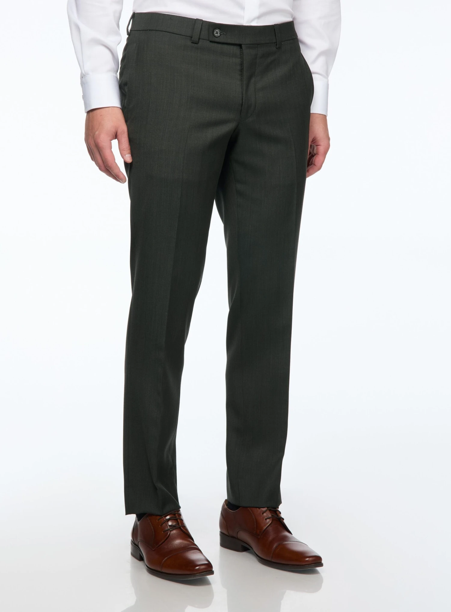 Riviera Pantalon Habillé à Faux Uni 3 Riviera Pantalon Habillé à Faux Uni