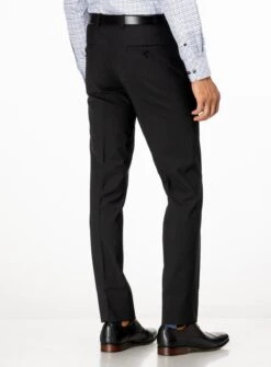 Riviera Pantalon Habillé Uni 'Franco' -Modeel Egante Magasin J02 R3026 BK31