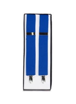 Bretelle Croisée Unie Bleue