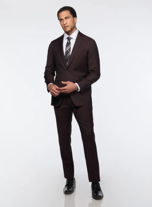 Complet Bourgogne à Faux Uni -Modeel Egante Magasin L05 4501643 BU scaled