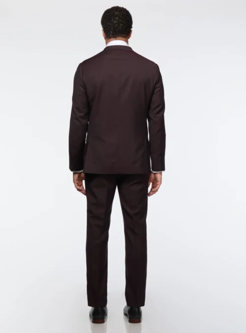 Complet Bourgogne à Faux Uni -Modeel Egante Magasin L05 4501643 BU3 scaled