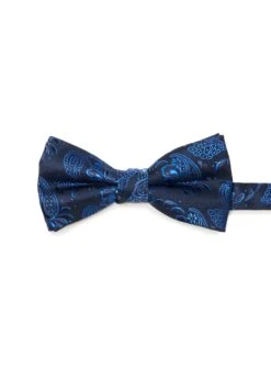 Noeud Papillon Bleu Royal Paisley