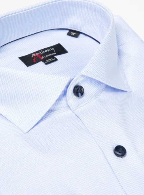 Chemise Sans Repassage à Faux Uni -Modeel Egante Magasin L07 1212566D BL2 jpg scaled