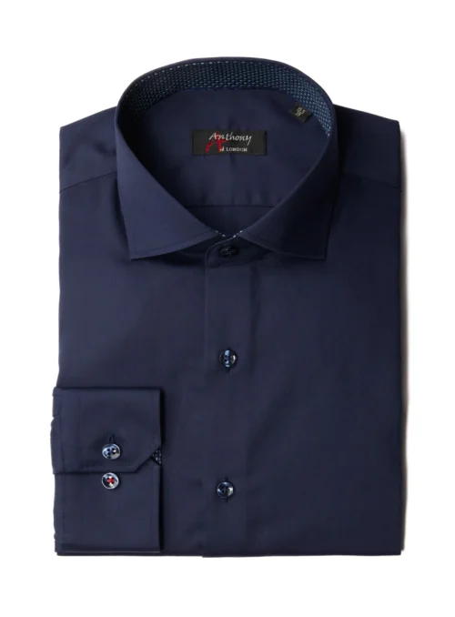 Chemise Habillée Unie Facile D'entretien -Modeel Egante Magasin L07 1412615DE NY scaled