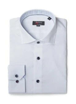 Chemise Sans Repassage à Motif De Spirales