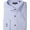 Chemise Sans Repassage à Motif Pied-de-poule -Modeel Egante Magasin L07 1512625D BL scaled