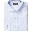 Chemise Sans Repassage à Imprimé Diamants -Modeel Egante Magasin L07 2412617D BL