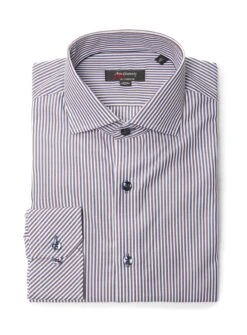 Chemise Sans Repassage à Rayures