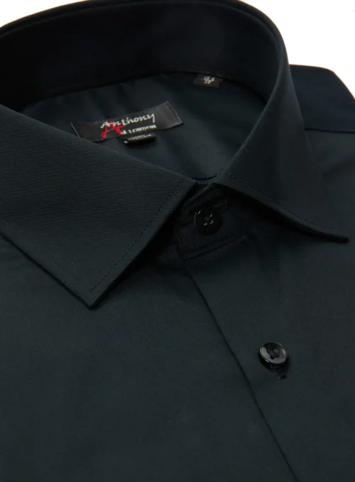 Chemise Unie Sans Repassage -Modeel Egante Magasin L07 2812501D BK2 scaled