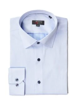 Chemise Unie Sans Repassage -Modeel Egante Magasin L07 2812501D BL