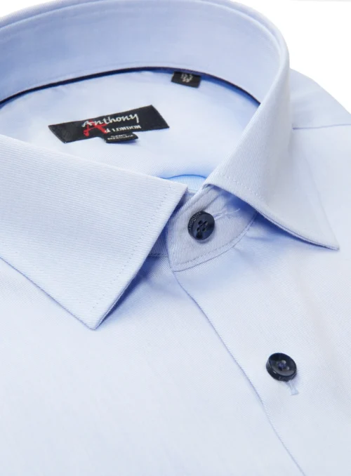 Chemise Unie Sans Repassage -Modeel Egante Magasin L07 2812501D BL2 scaled