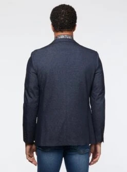 Veston Marine à Micro Texturé -Modeel Egante Magasin L16 4503606 NY3