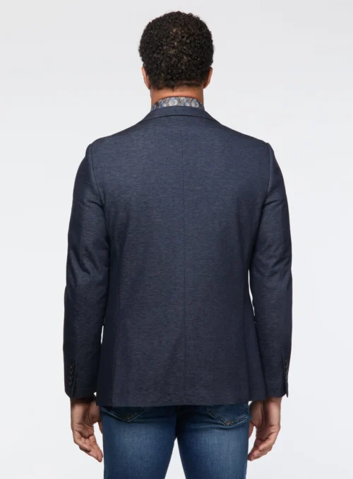 Veston Marine à Micro Texturé -Modeel Egante Magasin L16 4503606 NY3 scaled